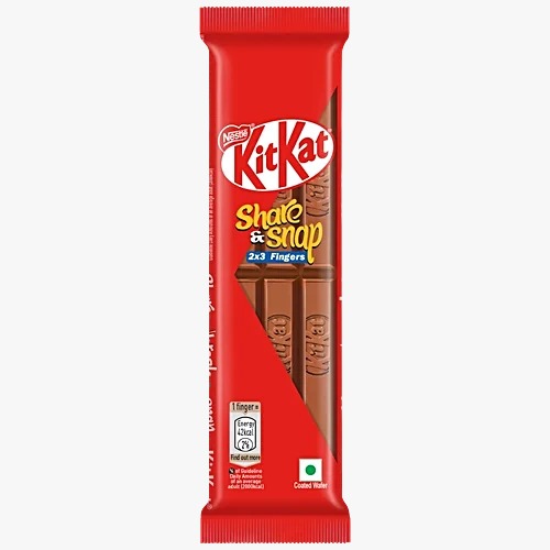 Nestle KitKat Share & Snap 2x3 Fingers Choco Coated Wafer Bars, 57 g